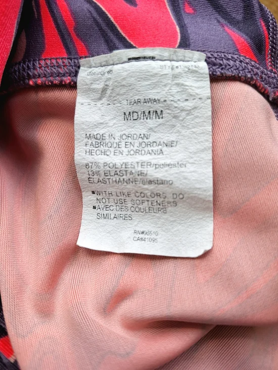 Womens Under Armour Hi Rise Bike Cycling Shorts Heatgear Pink Compression Medium - Picture 4 of 6